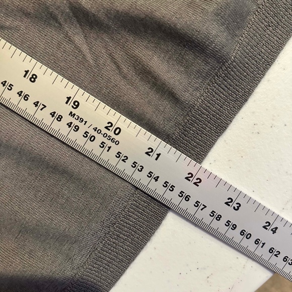 Maria Di Ripabianca Gray Women Crew Neck Cashmere Silk Knit Sweater Size US10 - Picture 8 of 11